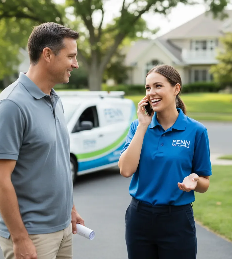 Fenn Pest Control customer support in North Vernon